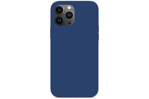 Чехол силиконовый для Apple iPhone 13 Pro (синий)