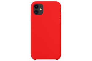 Чехол силиконовый для Apple iPhone 11 (красный) 14