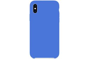 Чехол силиконовый для Apple iPhone Xs Max Blue (синий деним)