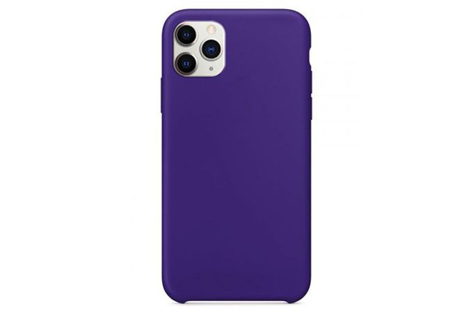 Чехол силиконовый для Apple iPhone 11 Pro (фиолетовый)