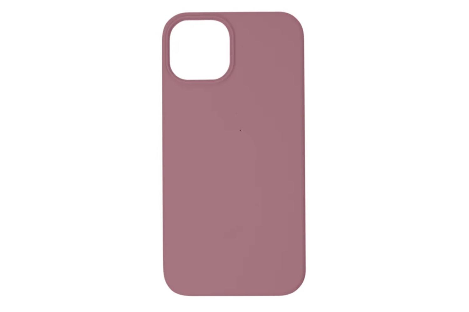 Чехол силиконовый для Apple iPhone 14, iPhone 13 (пурпурный)