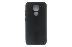 Чехол силиконовый FASHION CASE Xiaomi Redmi Note 9 (черный)