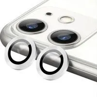 Защитные линзы для камеры Apple iPhone 11 (серебро)