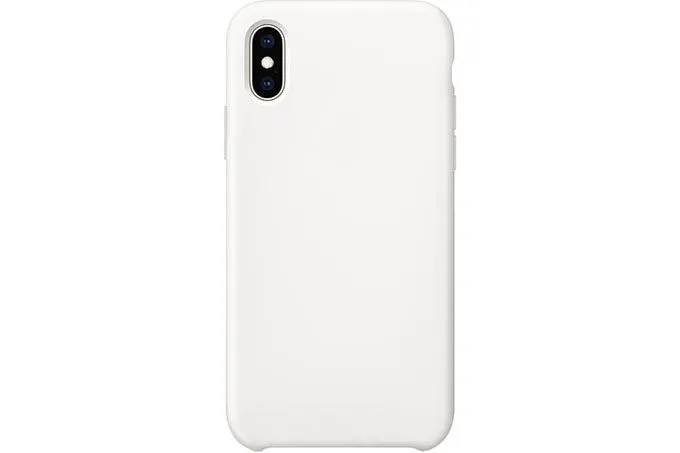 Чехол силиконовый для 2mm для Apple iPhone Xs Max (белый)