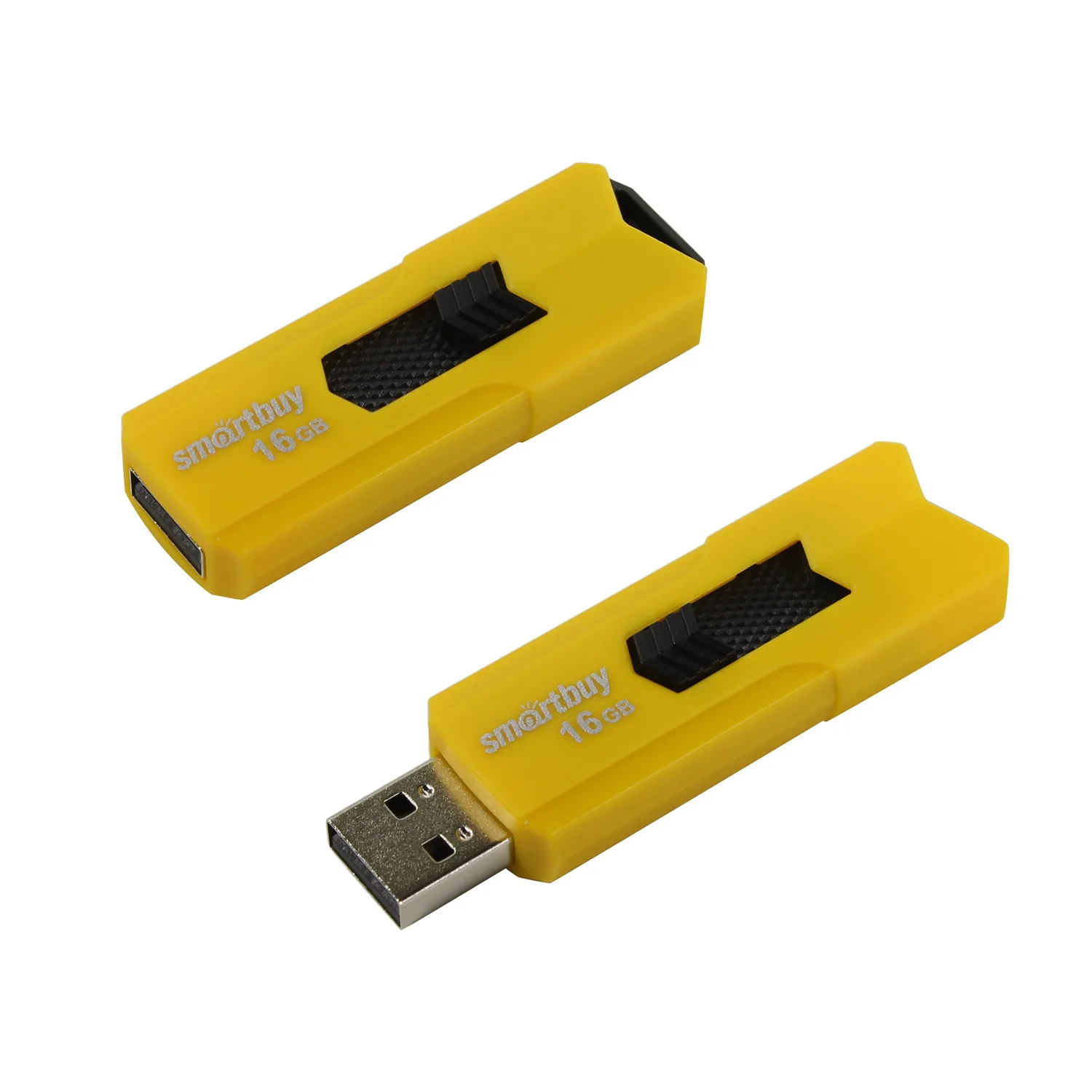 Флеш-накопитель USB 16GB Smart Buy Stream (жёлтый)