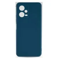 Cиликоновый чехол FASHION CASE Xiaomi Redmi Note 12 5g, Poco X5 (темно-синий)