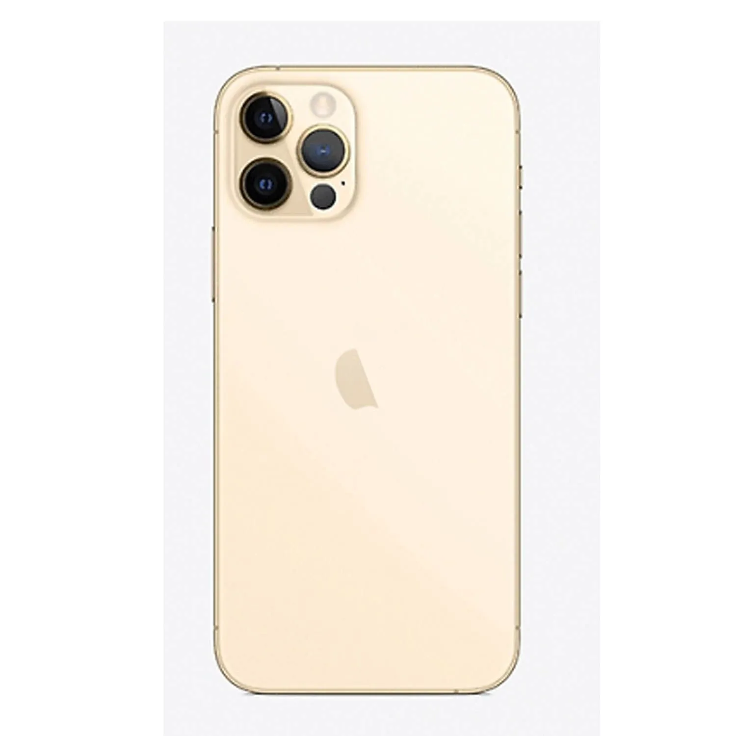 Задняя крышка, корпус для Apple iPhone 12 Pro Max, с большим отверстием (золото)
