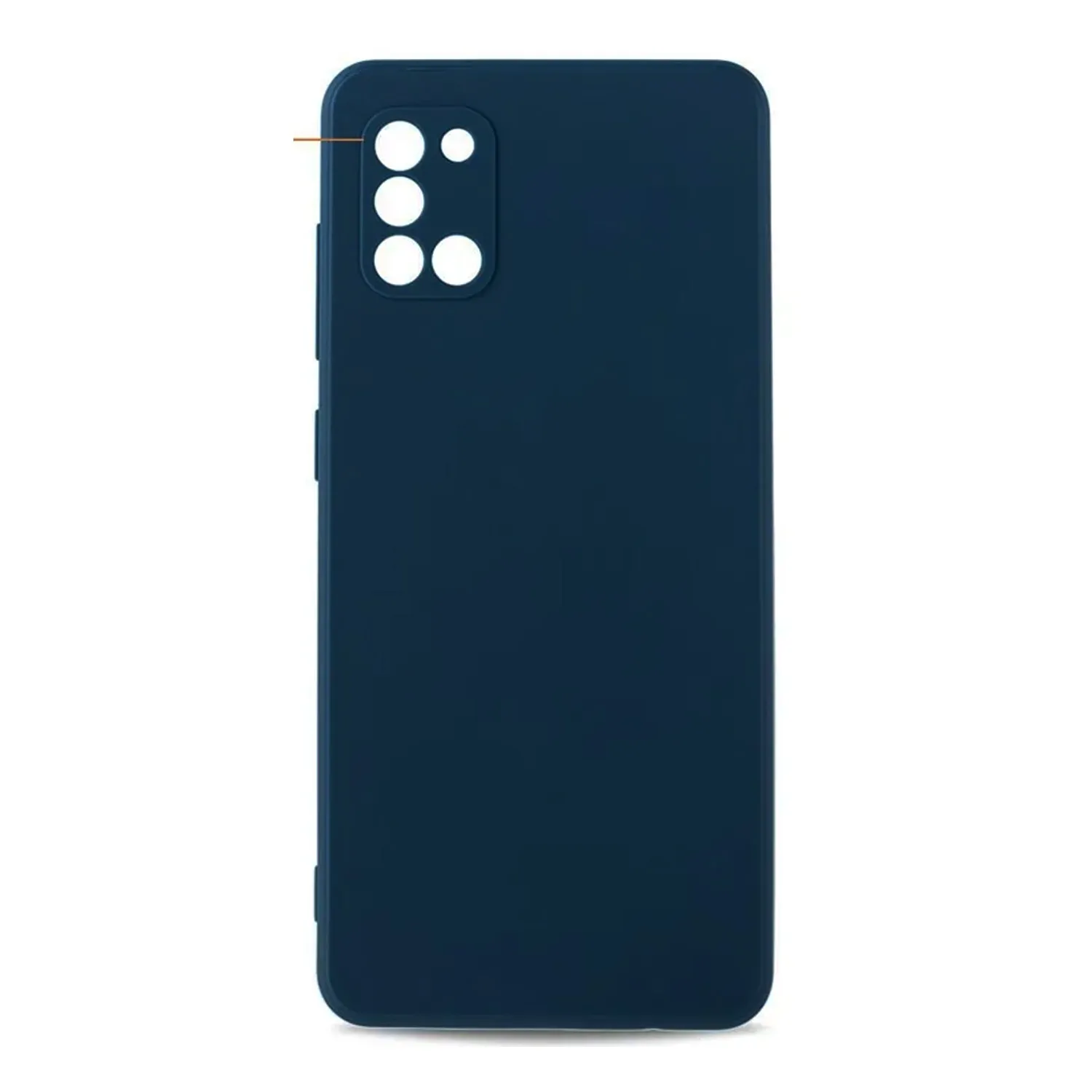 Силиконовый чехол FASHION CASE Samsung Galaxy A31 SM-A315F (темно - синий)