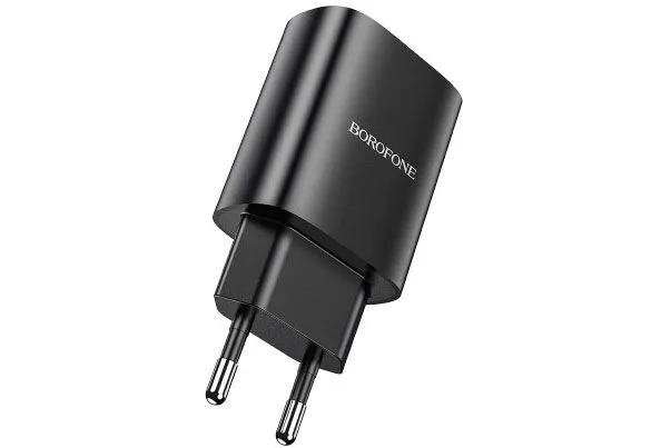 Сетевое зарядное устройство Borofone BN1, 1 USB , 2100mA (черный)