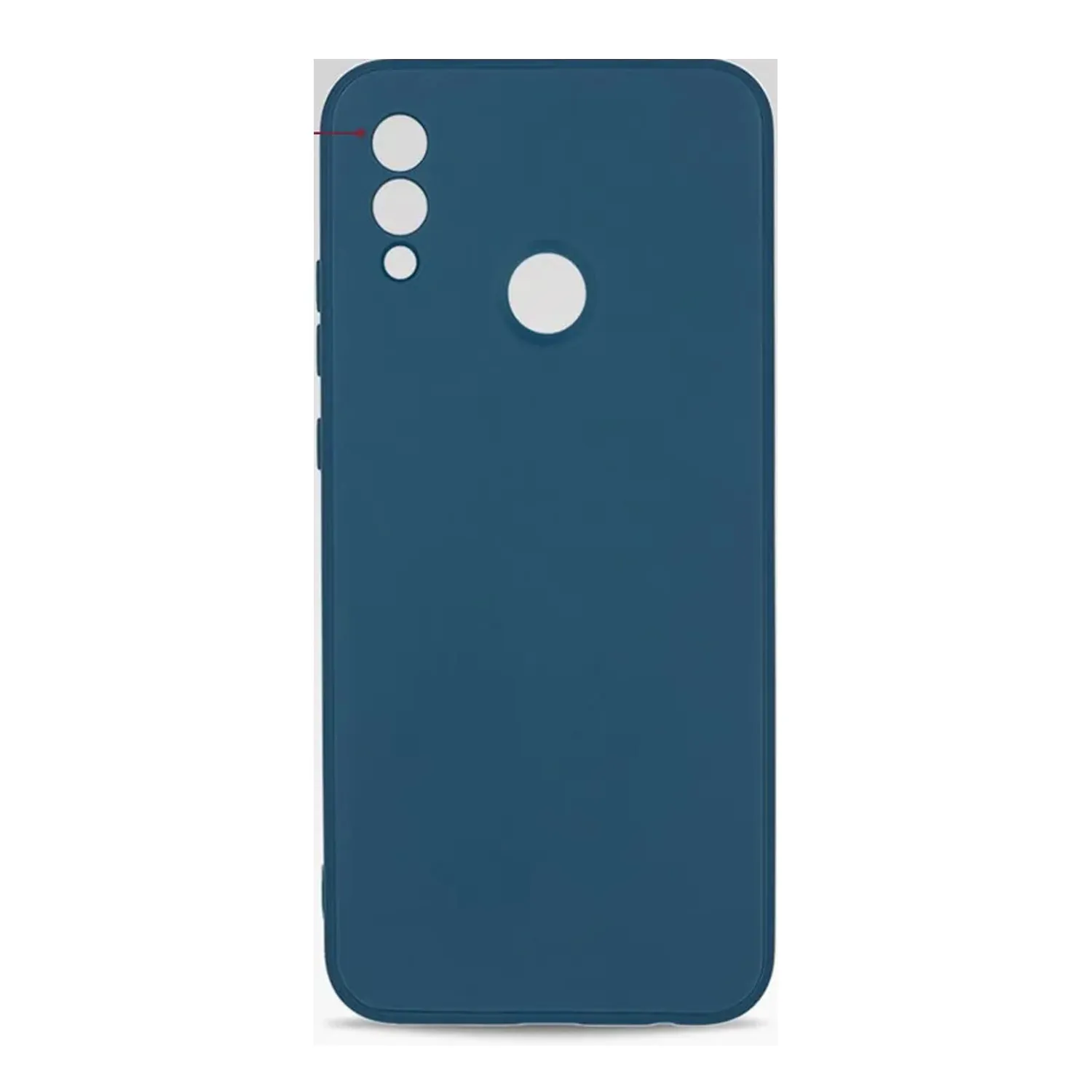 Cиликоновый чехол FASHION CASE Huawei P SMART (темно-синий)