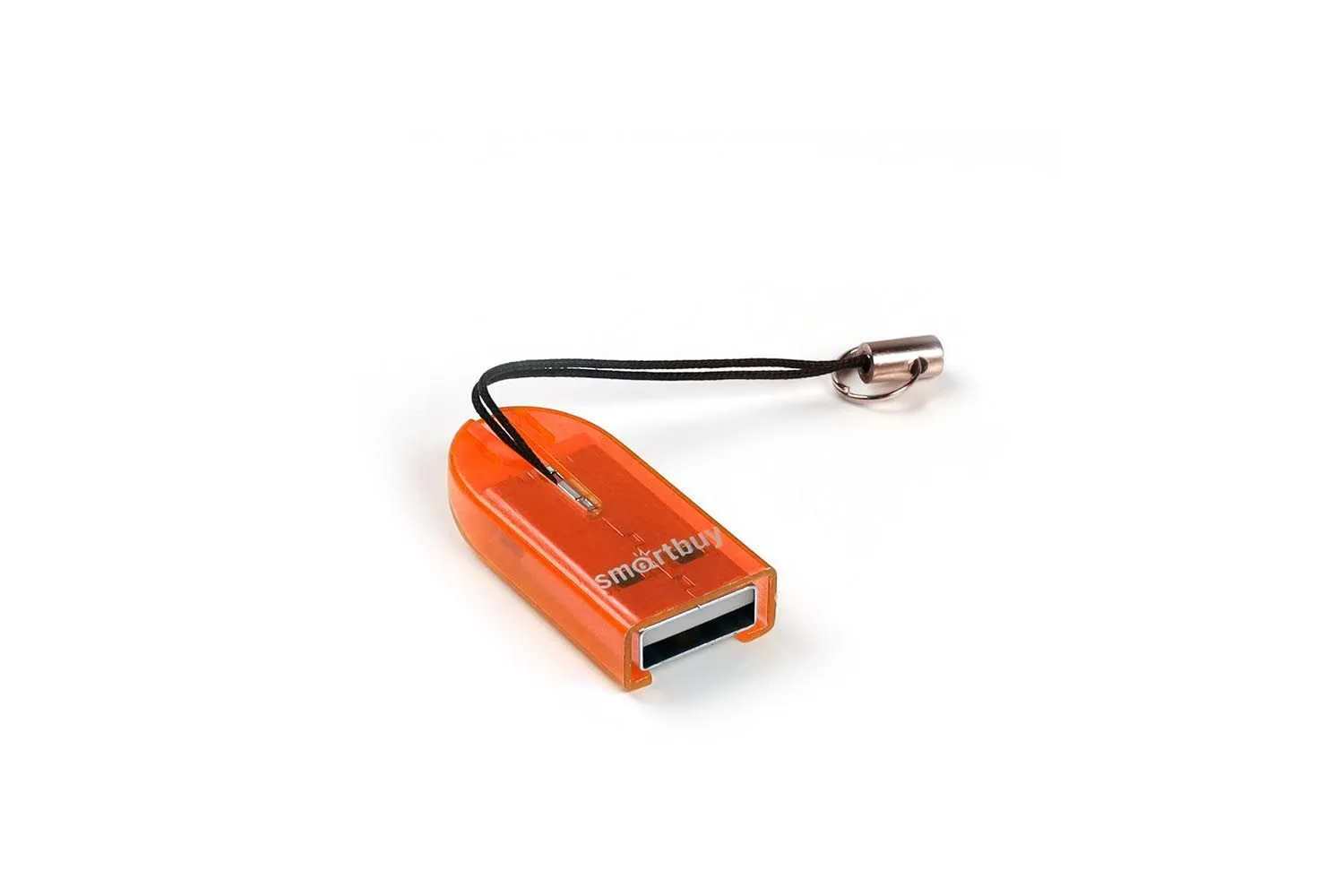 Картридер Smartbuy MicroSD, оранжевый (SBR-710-O) 