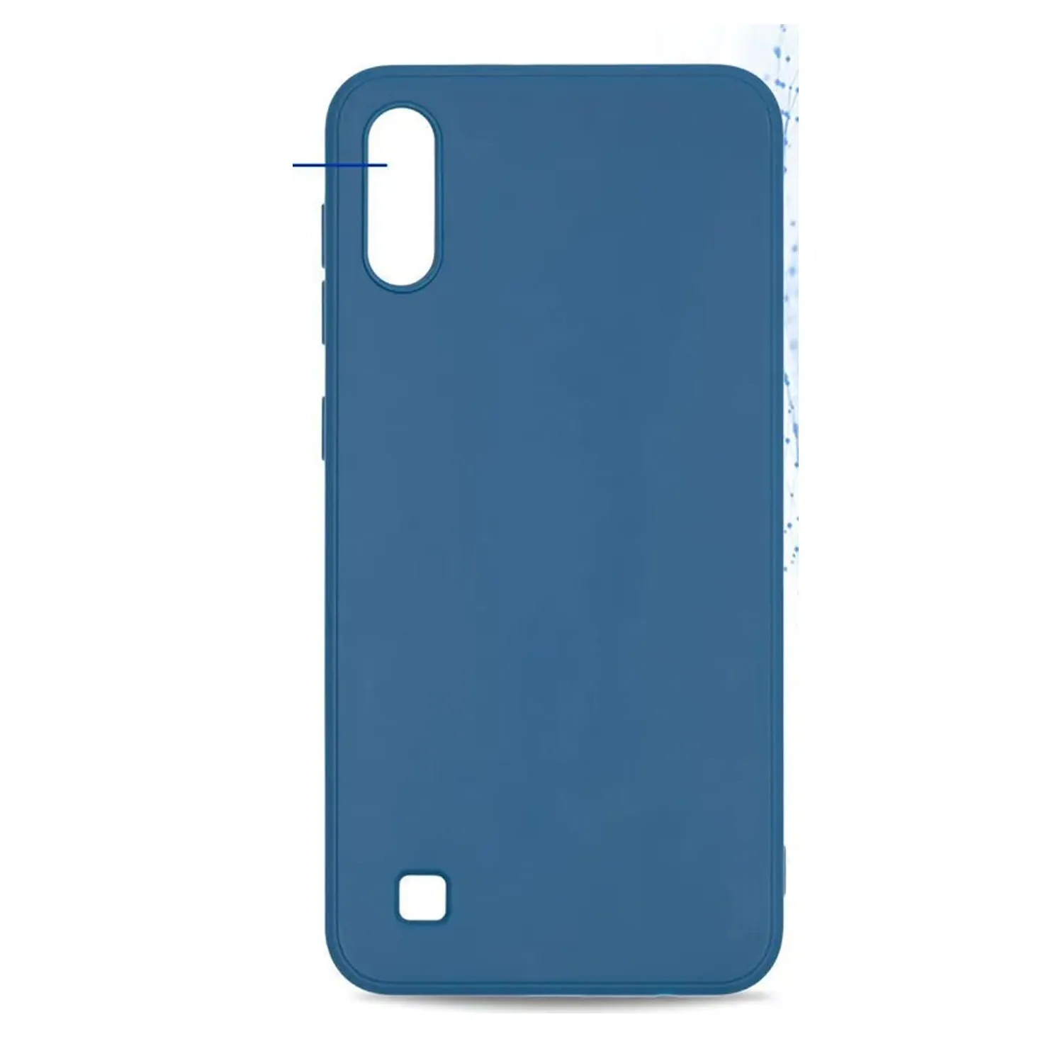 Cиликоновый чехол FASHION CASE Samsung A10 (темно-синий)