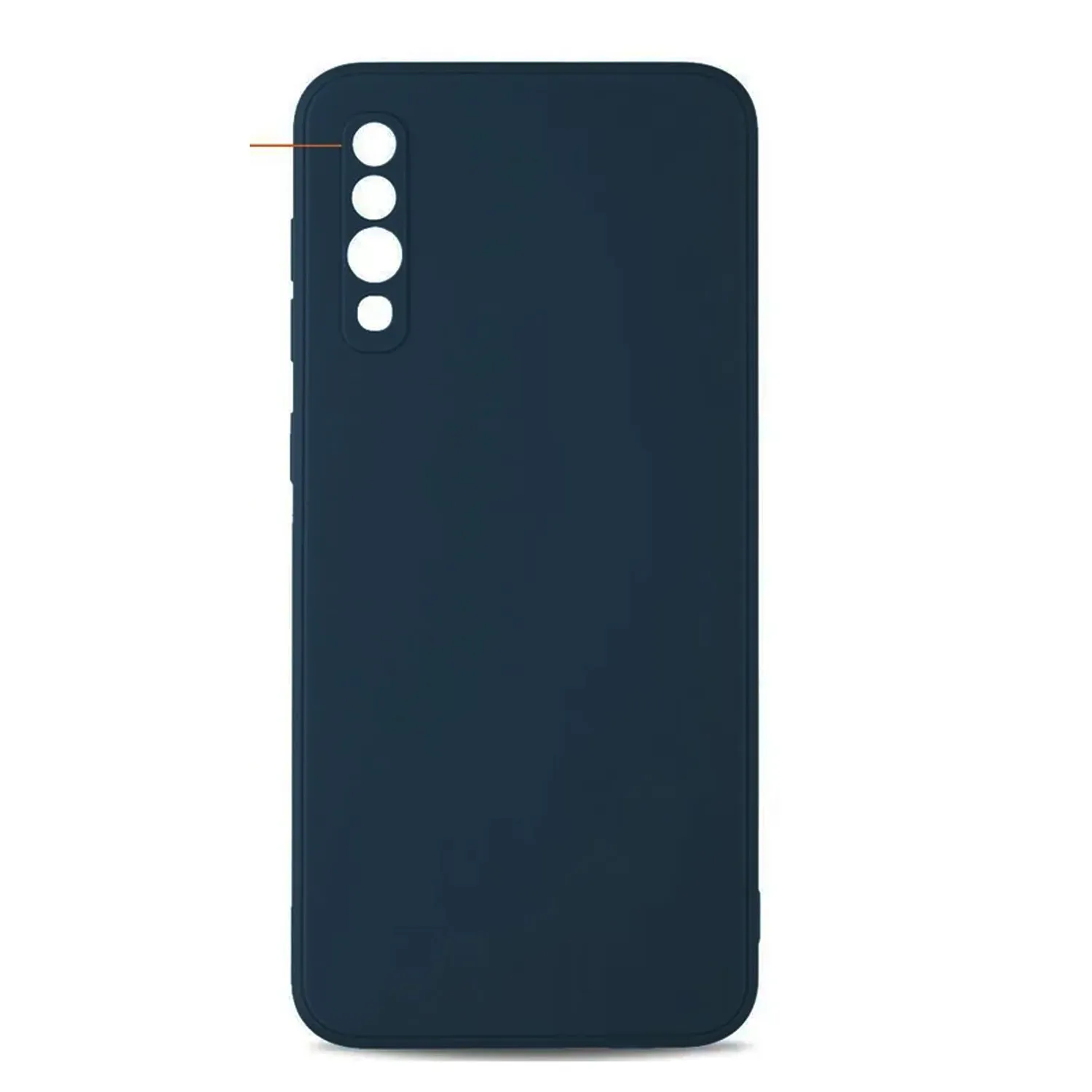 Cиликоновый чехол FASHION CASE Samsung Galaxy A50, Galaxy, A30S, Galaxy A50S (темно-синий)