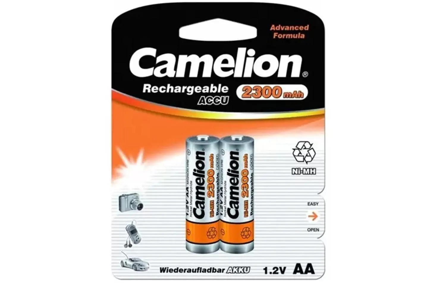Аккумулятор CAMELION  R6 АА (1500 mAh) (2 бл) (цена указана за один)