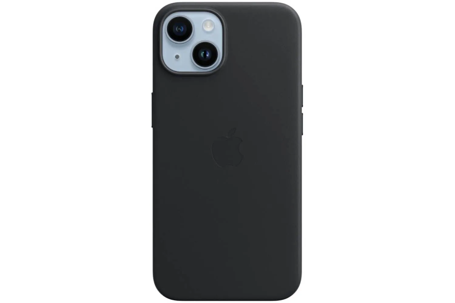 Кожаный чехол для Apple iPhone 14, iPhone 13 с MagSafe (черный)