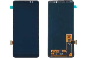 Дисплей Samsung Galaxy A8 Plus 2018 SM-A730F (черный) Оригинал GH97-21534A, цена с установкой в АСЦ