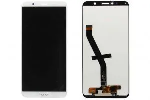 Дисплей Huawei Honor 7C, Huawei Y6 Prime 2018, Honor 7A Pro в сборе с сенсором (белый)