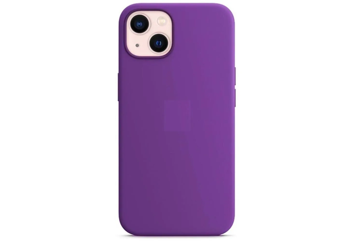 Чехол силиконовый для Apple iPhone 13, iPhone 14 (фиолетовый)