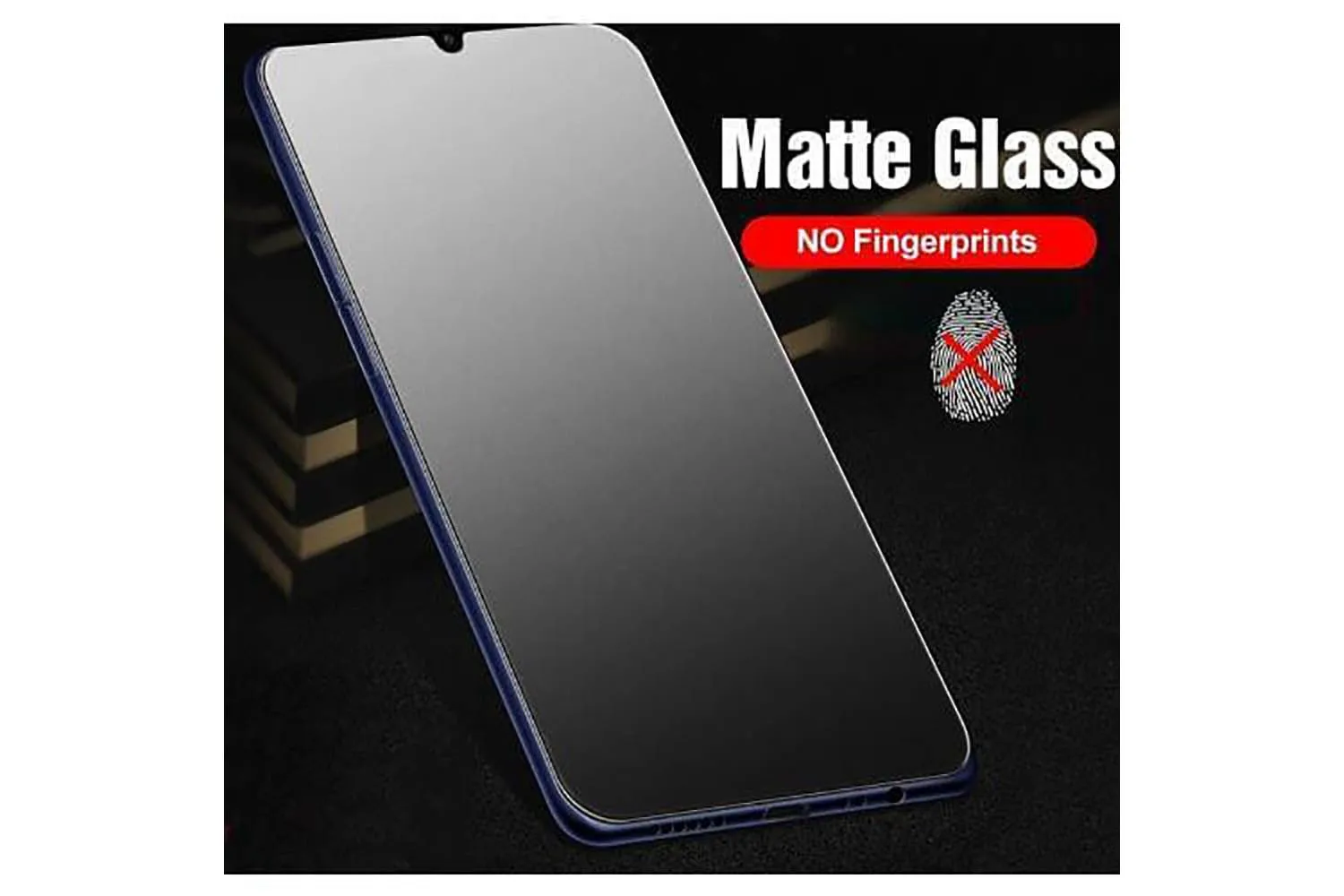 Противоударное стекло Matte Glass для Huawei Honor 50 lite, Nova 8i матовое