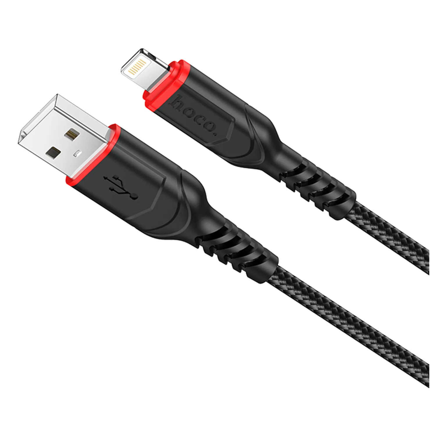 Кабель HOCO Victory X59 Lightning - USB 2.4 А, 1м (черный)