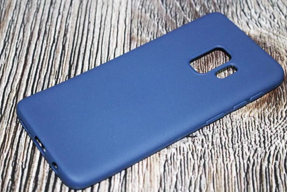 Чехол силиконовый для 1.2mm для Samsung Galaxy S9 2018 SM-G960 Type 2 (синий)