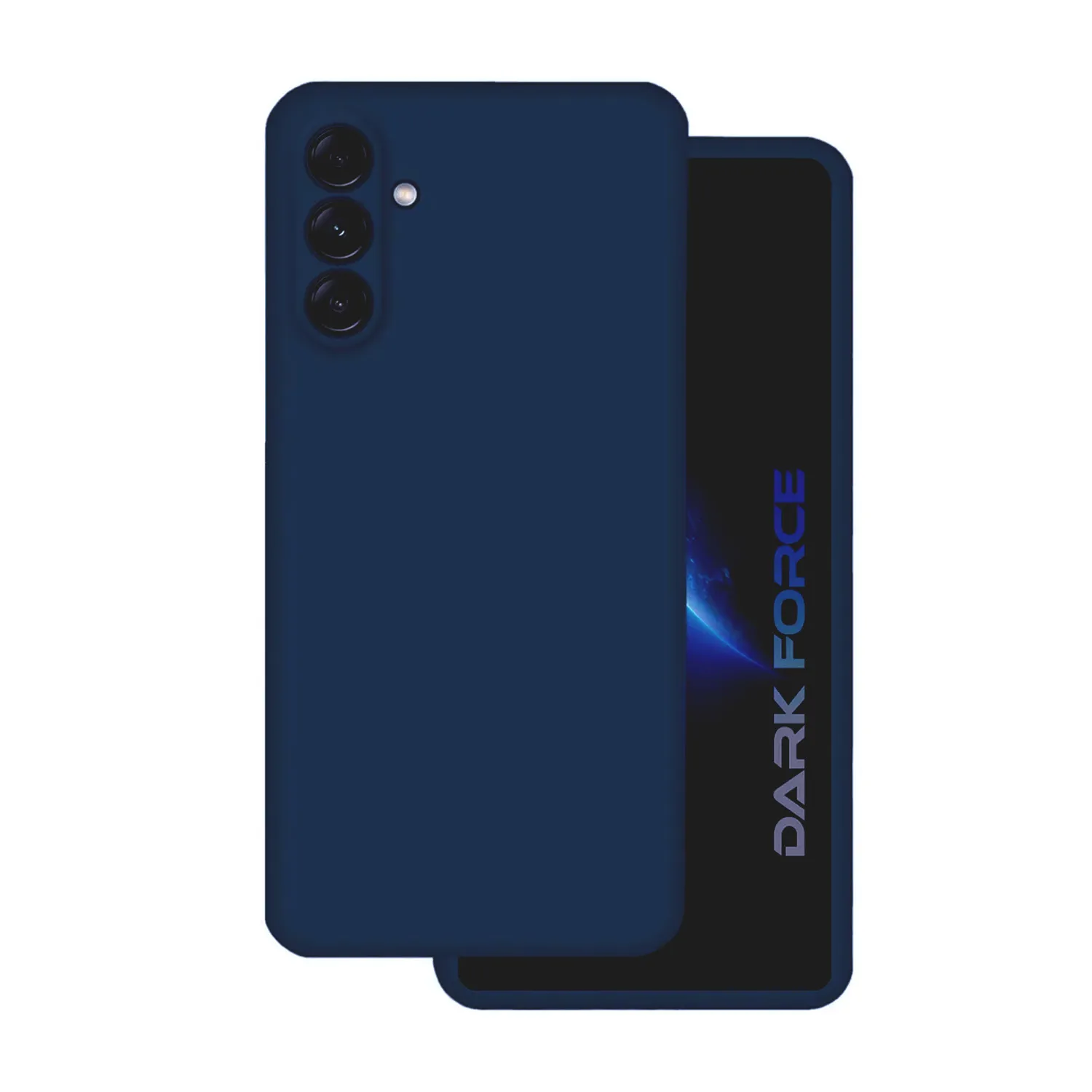 Cиликоновый чехол FASHION CASE Samsung Galaxy A34 5G (темно-синий)