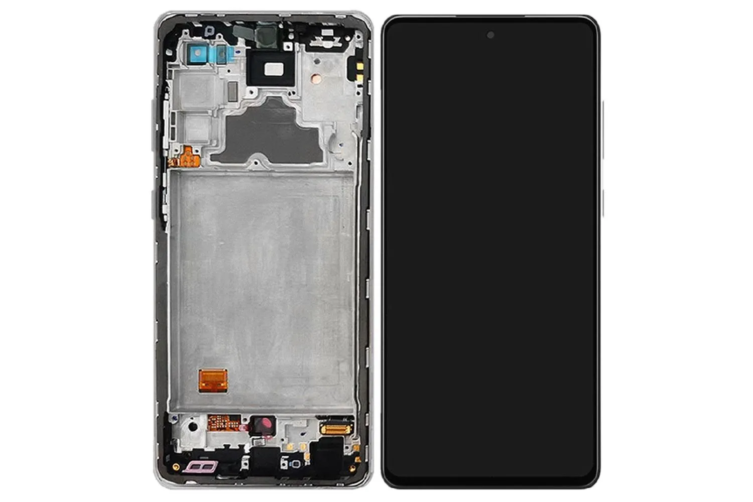 Дисплей Samsung Galaxy A72 2021 SM-A725F (черный) Оригинал GH82-25460A, цена с установкой в АСЦ