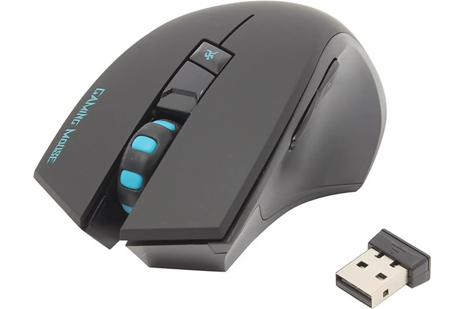 Мышь Smartbuy RUSH 706, черная, игровая, беспроводная. Управление: 5 кнопок + кнопка-колесо. Частота