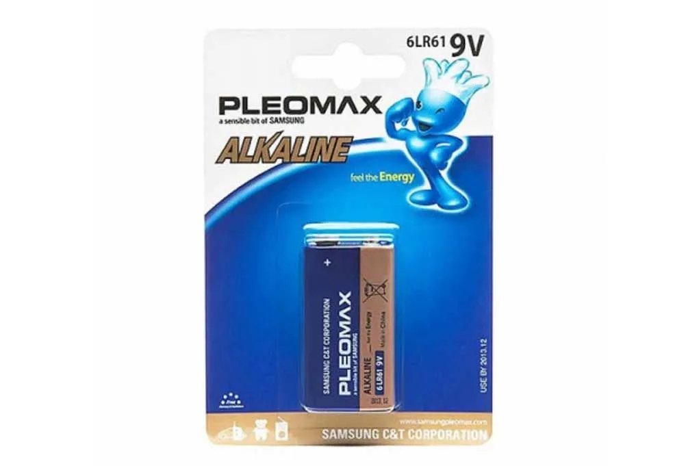 Элемент питания SAMSUNG PLEOMAX 6LR61 алкалин. крона (цена за один элемент)