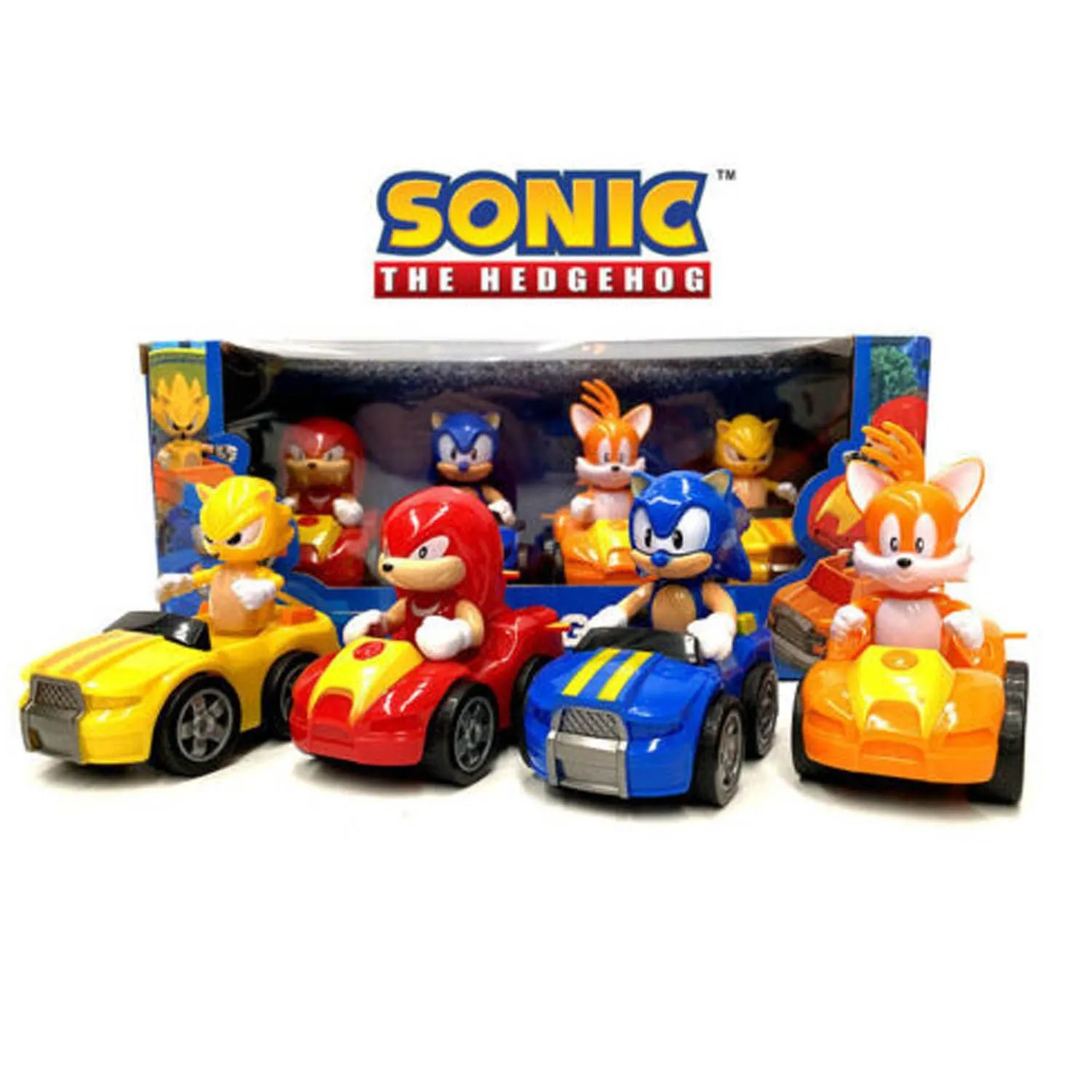 Машинки с героями Соник Racing car