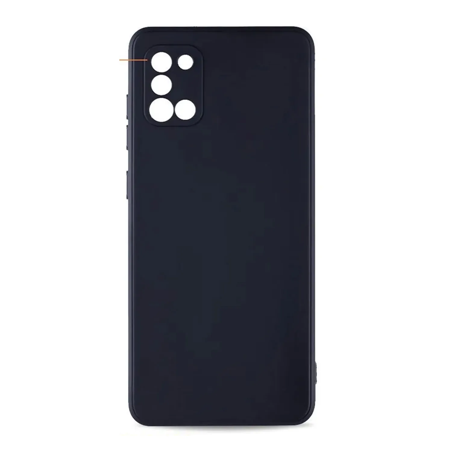 Силиконовый чехол FASHION CASE Samsung Galaxy A31 SM-A315F (черный)