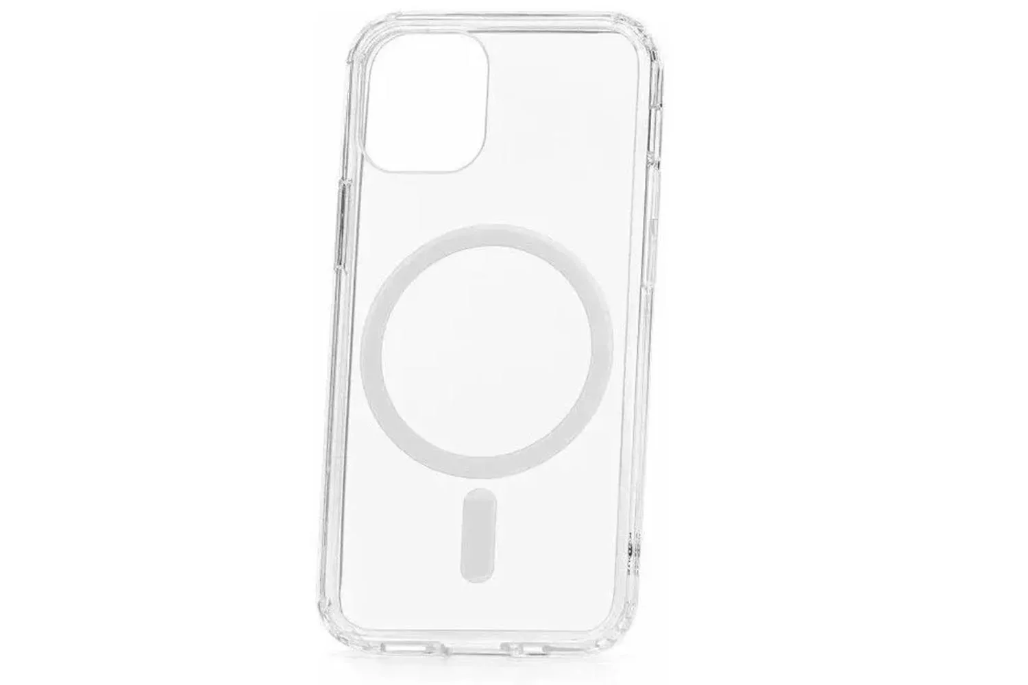 Чехол силиконовый для Apple iPhone 14, iPhone 13 Clear Case 2mm с MagSafe (прозрачный)