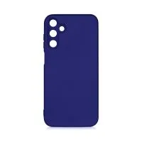 Cиликоновый чехол FASHION CASE Samsung A15 4G (темно-синий)
