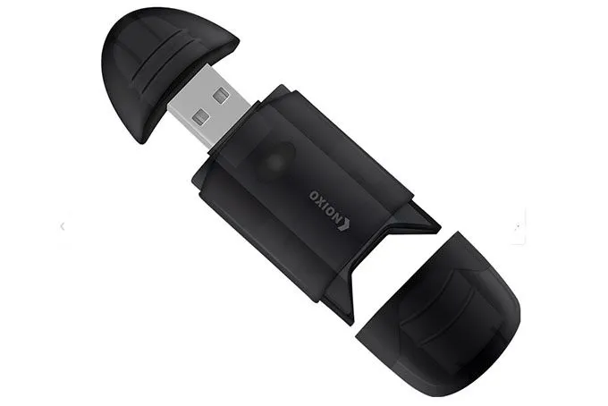 Картридер OXION OCR003BK USB 2.0 (Micro SD) (черный)