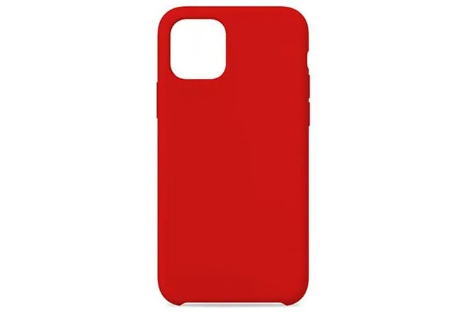 Чехол силиконовый для Apple iPhone 11 Pro Max (красный)