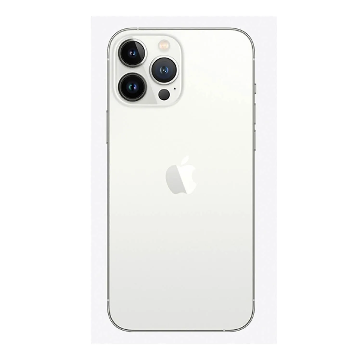 Задняя крышка, корпус для Apple iPhone 13 Pro Max, с большим отверстием (белый)