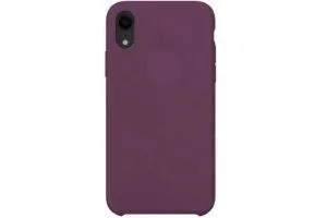 Чехол силиконовый для Apple iPhone Xr (пурпурный)