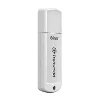 Флеш-накопитель USB 64GB Transcend JetFlash 370 (белый)