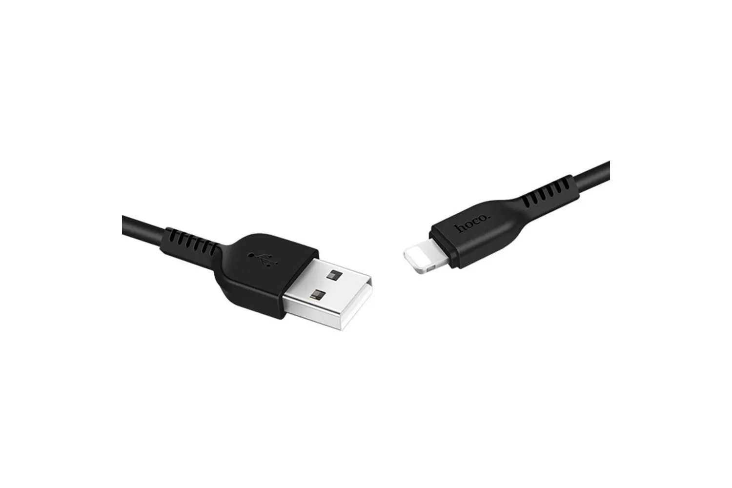 Кабель USB - Lightning HOCO X20 Flash, 1м (черный)