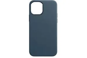 Кожаный чехол для Apple iPhone 13 Pro с MagSafe (синий)