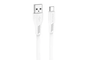Кабель USB - Type-C BOROFONE BX85 Auspicious, 1м (белый)