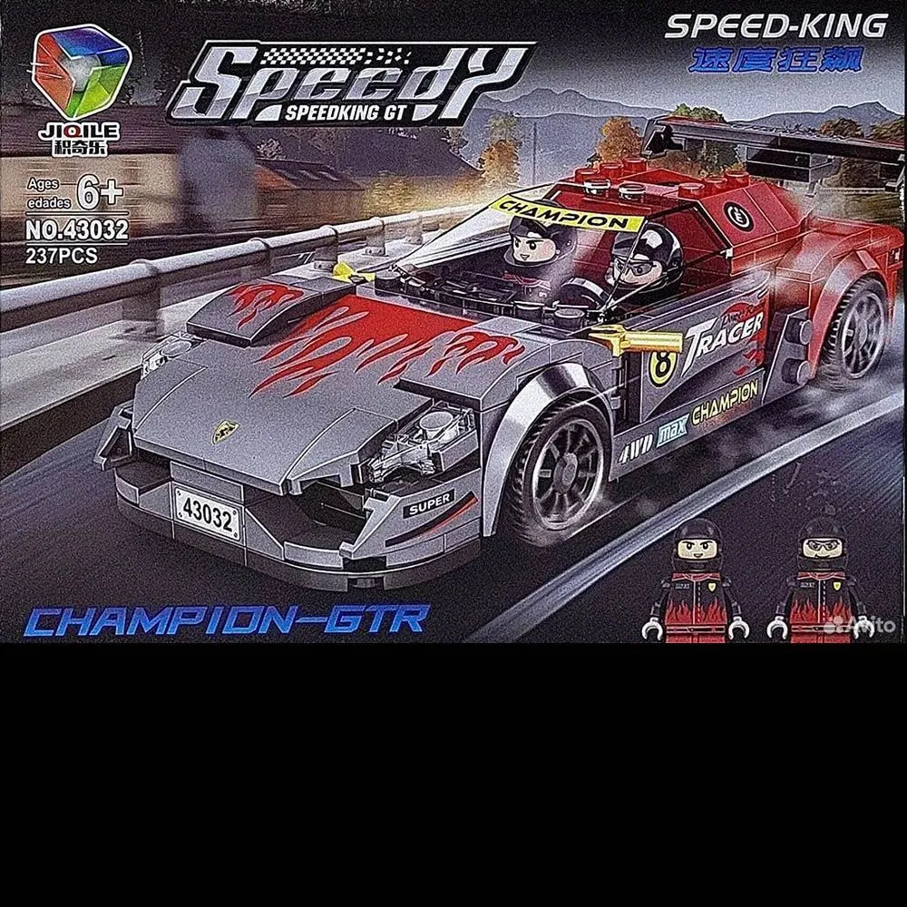 Конструктор гоночная машина Speedy 43032 (красный)