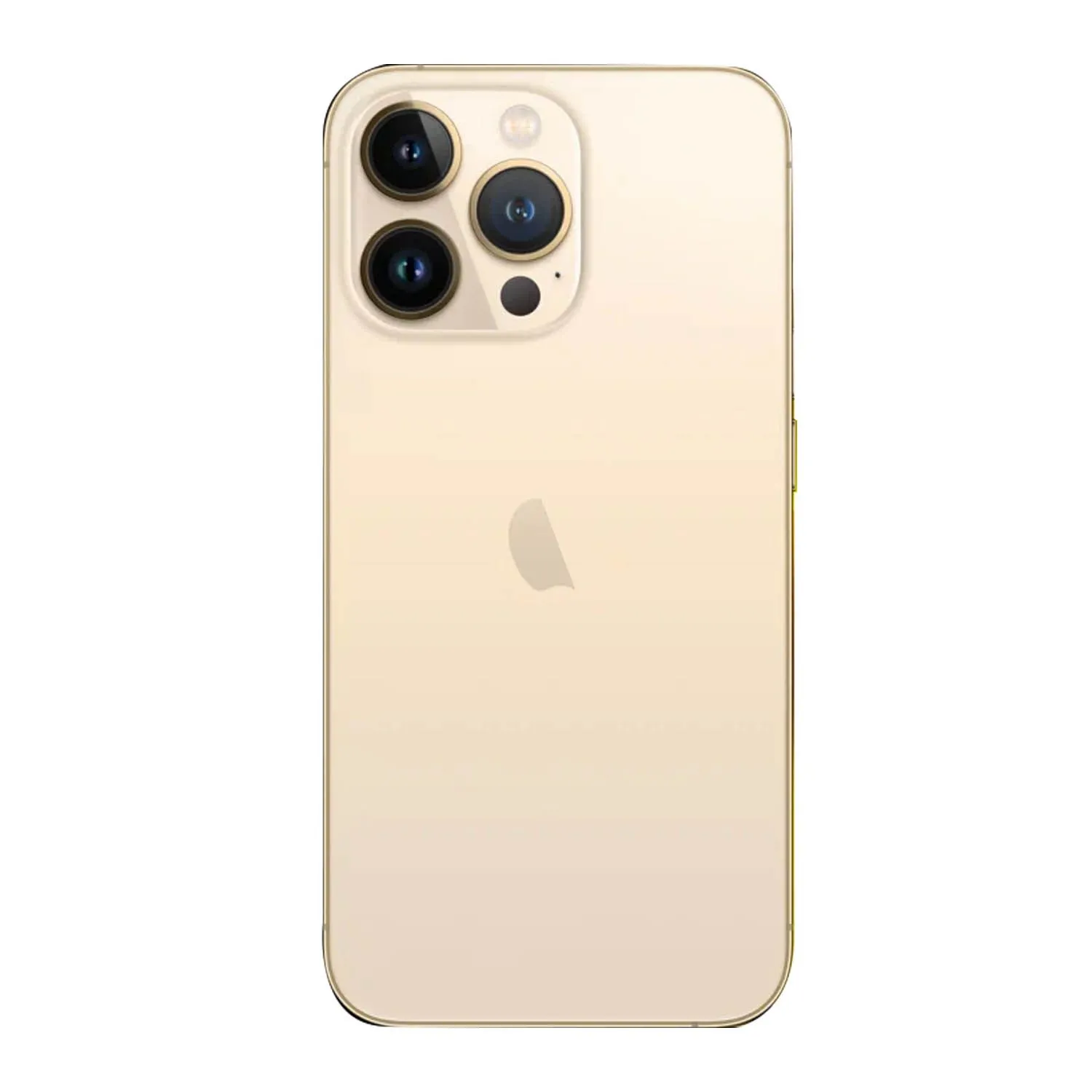 Задняя крышка, корпус для Apple iPhone 13 Pro Max, с большим отверстием (золото)