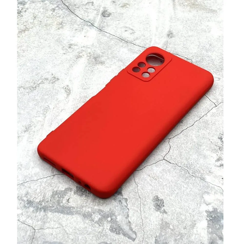 Силиконовый чехол FASHION CASE Infinix HOT 11S NFC (красный)