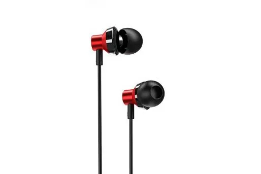 Гарнитура BOROFONE BM35 Farsighted universal earphones 3.5мм (красный, черный)