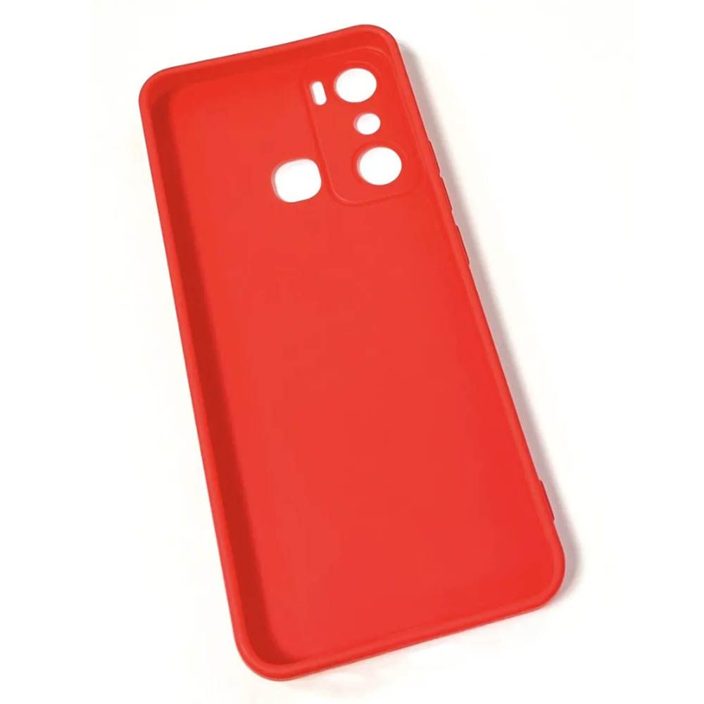 Силиконовый чехол FASHION CASE Infinix HOT 20i (красный)