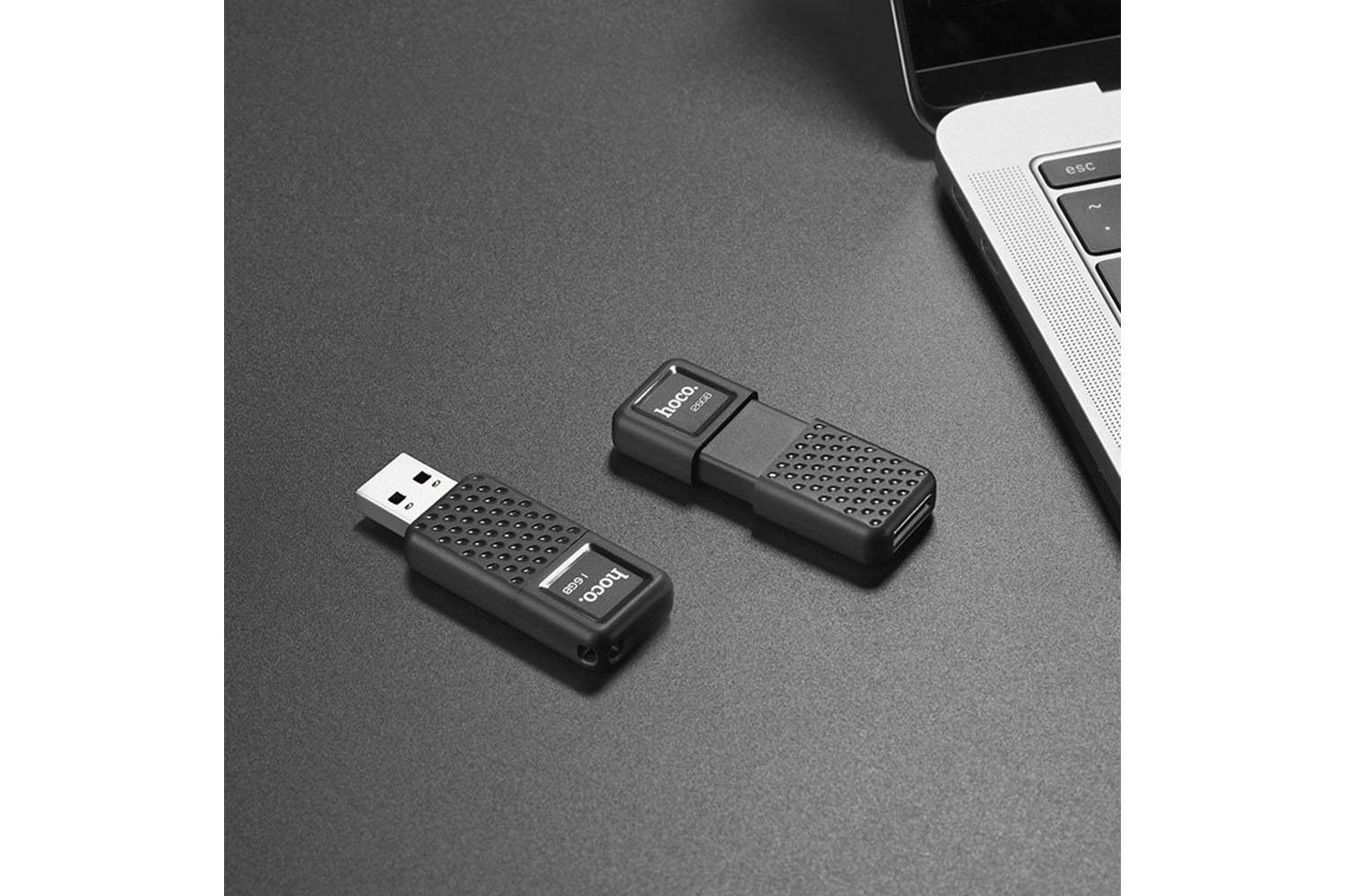 Флеш - накопитель 16G HOCO UD6 Intelligent, 2.0 (черный)