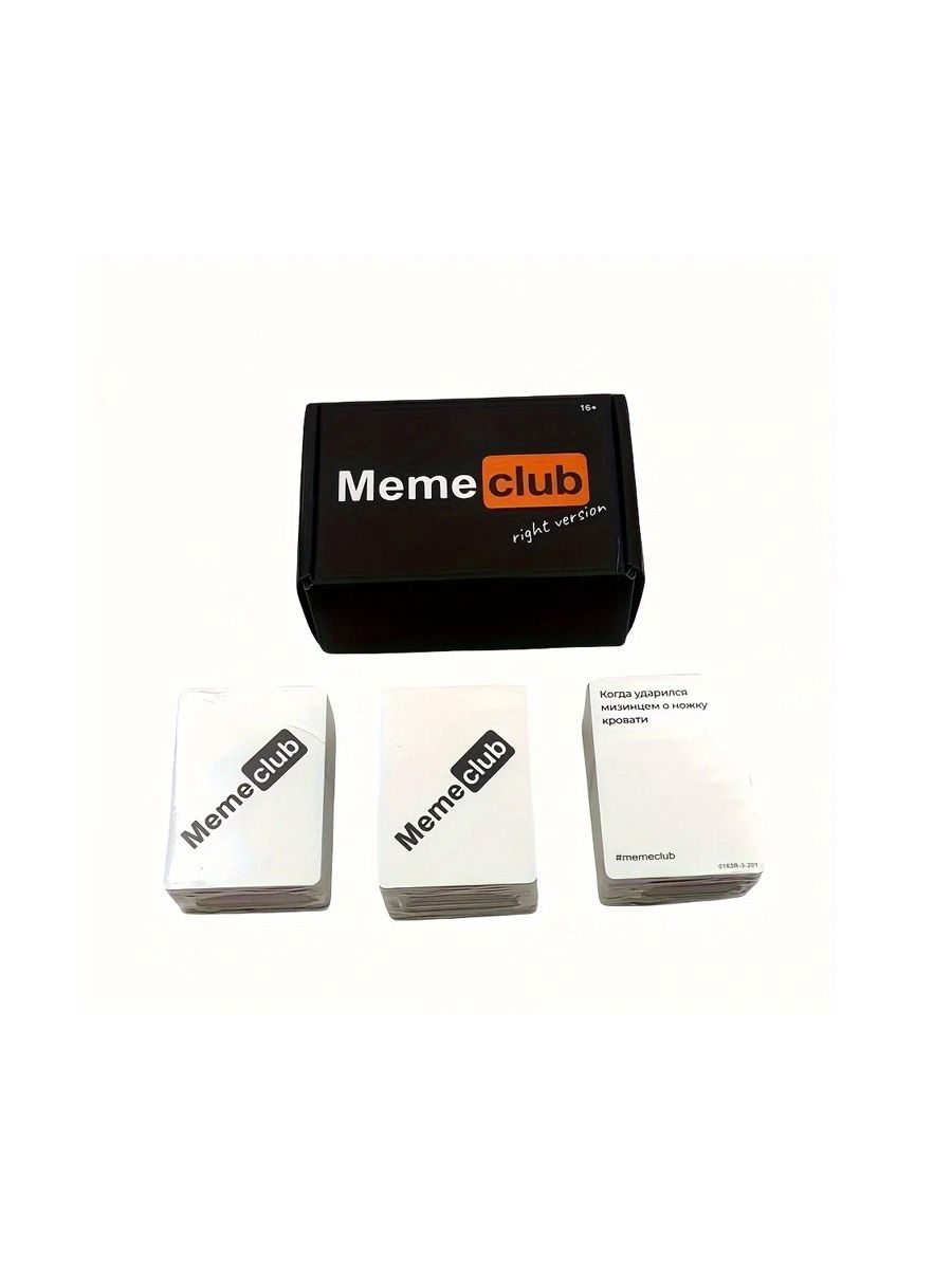Настольная игра мемы "meme club"