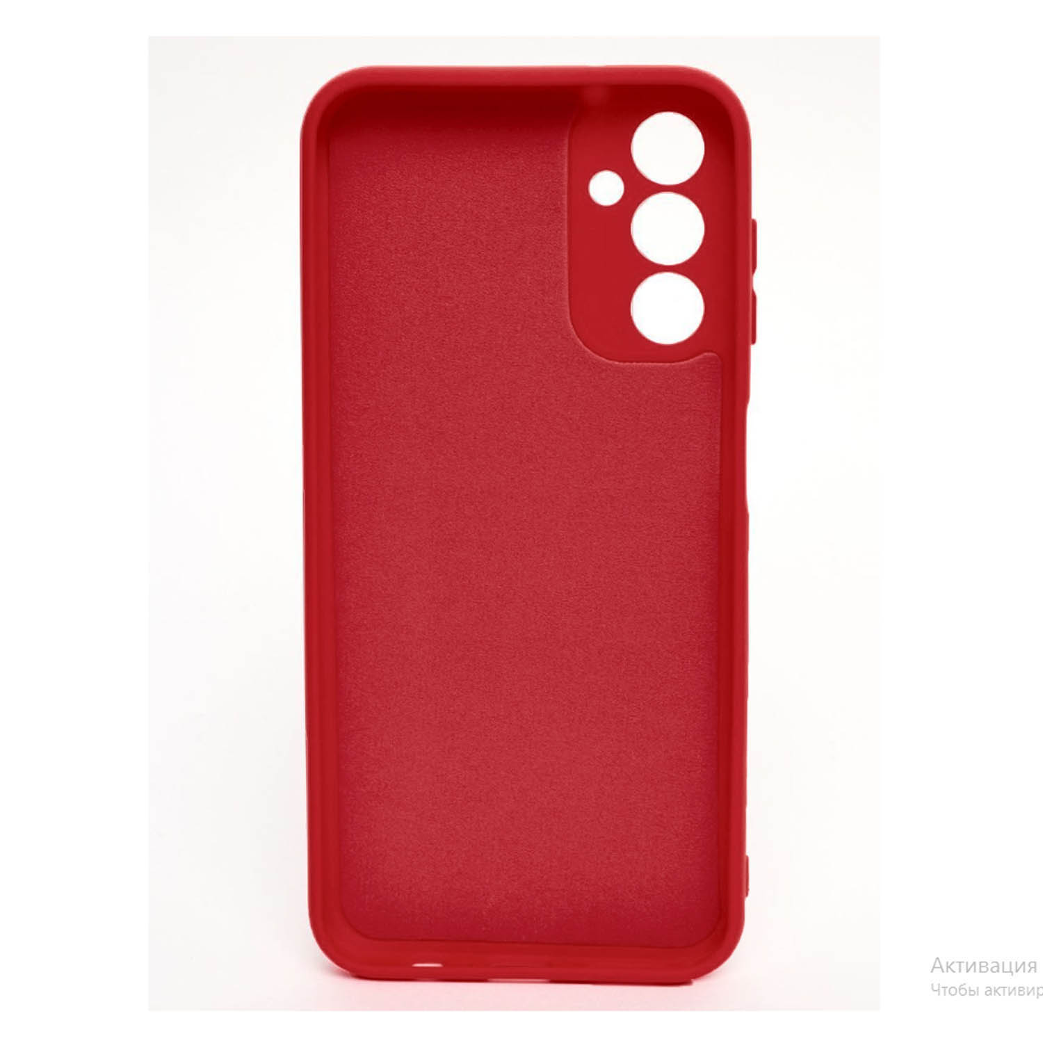 Силиконовый чехол FASHION CASE Samsung Galaxy A14 (красный)