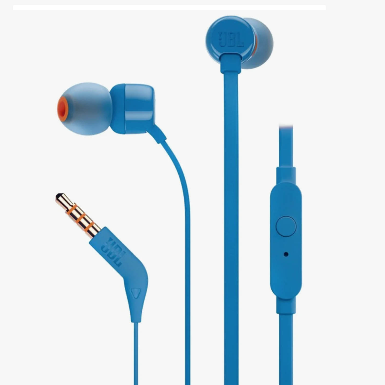 Внутриканальные наушники JBL T110 (синий)
